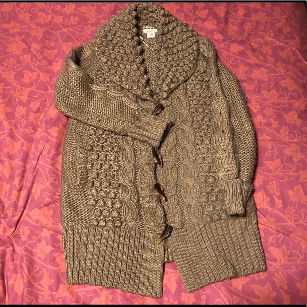 Boucle-knit Sundance Sweater